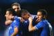 LONDON, ENGLAND - APRIL 30: Fernando Torres of Chelsea reacts with team mates after scoring the opening goal during the UEFA Champions League semi-final second leg match between Chelsea and Club Atletico de Madrid at Stamford Bridge on April 30, 2014 in London, England. (Photo by Clive Rose/Getty Images)