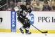 PITTSBURGH, PA - MAY 02: Sidney Crosby #87 of the Pittsburgh Penguins handles the puck against the New York Rangers in Game One of the Second Round of the 2014 NHL Stanley Cup Playoffs at Consol Energy Center on May 02, 2014 in Pittsburgh, Pennsylvania. (Photo by Justin K. Aller/Getty Images)
