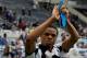 NEWCASTLE, ENGLAND- May 03: Loic Remy applauds the Newcastle fans after the Barclays Premier League match between Newcastle United and Cardiff City at St. James' Park on May 03, 2014 in Newcastle upon Tyne, England. (Photo by Richard Sellers/Getty Images)