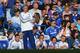 LONDON, ENGLAND - MAY 04: Chelsea manager Jose Mourinho looks on during the Barclays Premier League match between Chelsea and Norwich City at Stamford Bridge on May 4, 2014 in London, England. (Photo by Michael Regan/Getty Images)