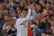 MADRID, SPAIN - APRIL 26: Cristiano Ronaldo of Real Madrid CF applauds after being substituted during the La Liga match between Real Madrid CF and CA Osasuna at the Santiago Bernabeu stadium on April 26, 2014 in Madrid, Spain. (Photo by Denis Doyle/Getty Images)