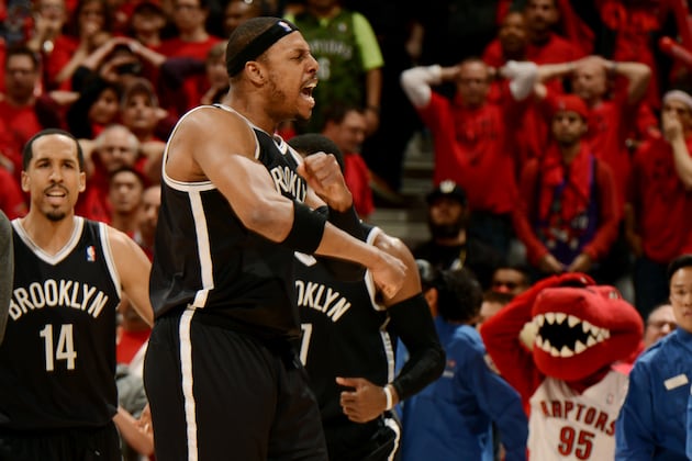 Video: Paul Pierce Makes Series-Saving Block on Lowry