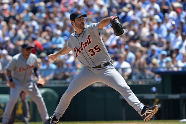 Verlander Takes No-Hitter into 6th as Tigers Roll