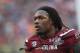 Jan 1, 2014; Orlando, FL, USA; South Carolina Gamecocks defensive end Jadeveon Clowney (7) runs off the field after the second quarter of the Capital One Bowl against the Wisconsin Badgers held at the Florida Citrus Bowl. Mandatory Credit: Rob Foldy-USA TODAY Sports