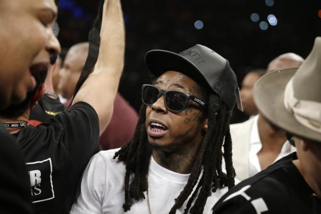 Lil Wayne Involved in Intense Altercation After Mayweather-Maidana Fight