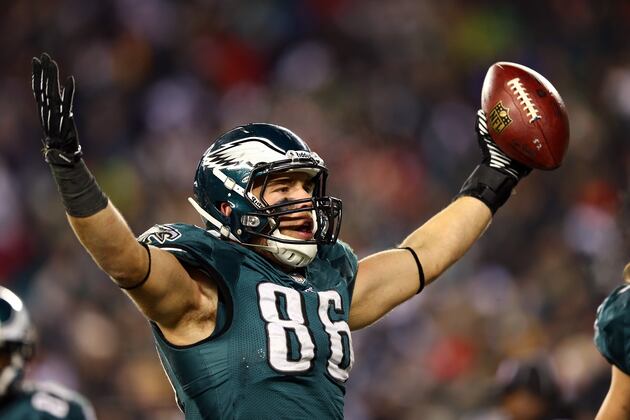 Ertz Likely to Benefit from DeSean's Absence
