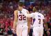 LOS ANGELES, CA - MAY 03: Blake Griffin #32 and Chris Paul #3 of the Los Angeles Clippers walk together on the court as the play the Golden State Warriors in Game Seven of the Western Conference Quarterfinals during the 2014 NBA Playoffs at Staples Center on May 3, 2014 in Los Angeles, California. The Clippers won 126-121 to win the series four games to three. NOTE TO USER: User expressly acknowledges and agrees that, by downloading and or using this photograph, User is consenting to the terms and conditions of the Getty Images License Agreement. (Photo by Stephen Dunn/Getty Images)