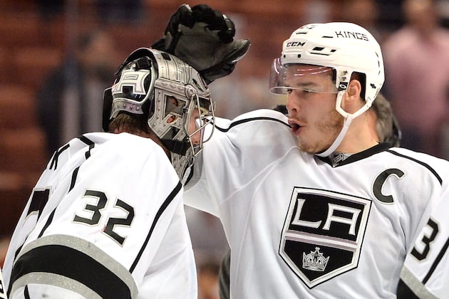 Kings 'Have the Best Goalie in the World,' Says Brown