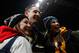 MANCHESTER, ENGLAND - NOVEMBER 30: Billy Slater of Australia poses for photographs with fans after the Rugby League World Cup final between New Zealand and Australia at Old Trafford on November 30, 2013 in Manchester, England. (Photo by Paul Thomas/Getty Images)