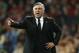 Real's coach Carlo Ancelotti directs his players during a Champions League quarterfinal first leg soccer match between Real Madrid and Borussia Dortmund at the Santiago Bernabeu stadium in Madrid, Spain, Wednesday, April 2, 2014. (AP Photo/Andres Kudacki)