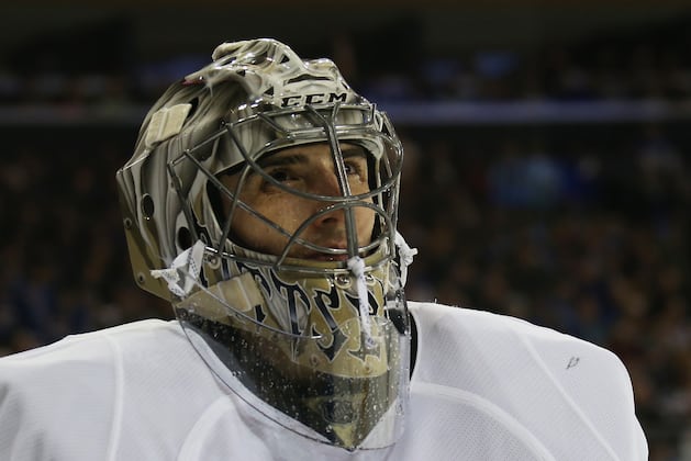 Pens' Fleury flawless in goal again
