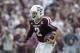 Texas A&M's Johnny Manziel runs against Alabama during the third quarter of an NCAA college football game Saturday, Sept. 14, 2013, in College Station, Texas. (AP Photo/Eric Gay)