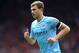LIVERPOOL, ENGLAND - APRIL 13: Edin Dzeko of Manchester City in action during the Barclays Premier League match between Liverpool and Manchester City at Anfield on April 13, 2014 in Liverpool, England. (Photo by Alex Livesey/Getty Images)