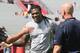 ADVANCE FOR WEEKEND EDITIONS, APRIL 26-27 - FILE - In this April 2, 2014 file photo, South Carolina defensive end Jadeveon Clowney competes in a drill for NFL representatives at South Carolina football pro day in Columbia, S.C. Despite the commitment issues that have trailed him the past year, there's no question about this: Clowney loves sacking passers and can't wait to get started. (AP Photo/Mary Ann Chastain, File)