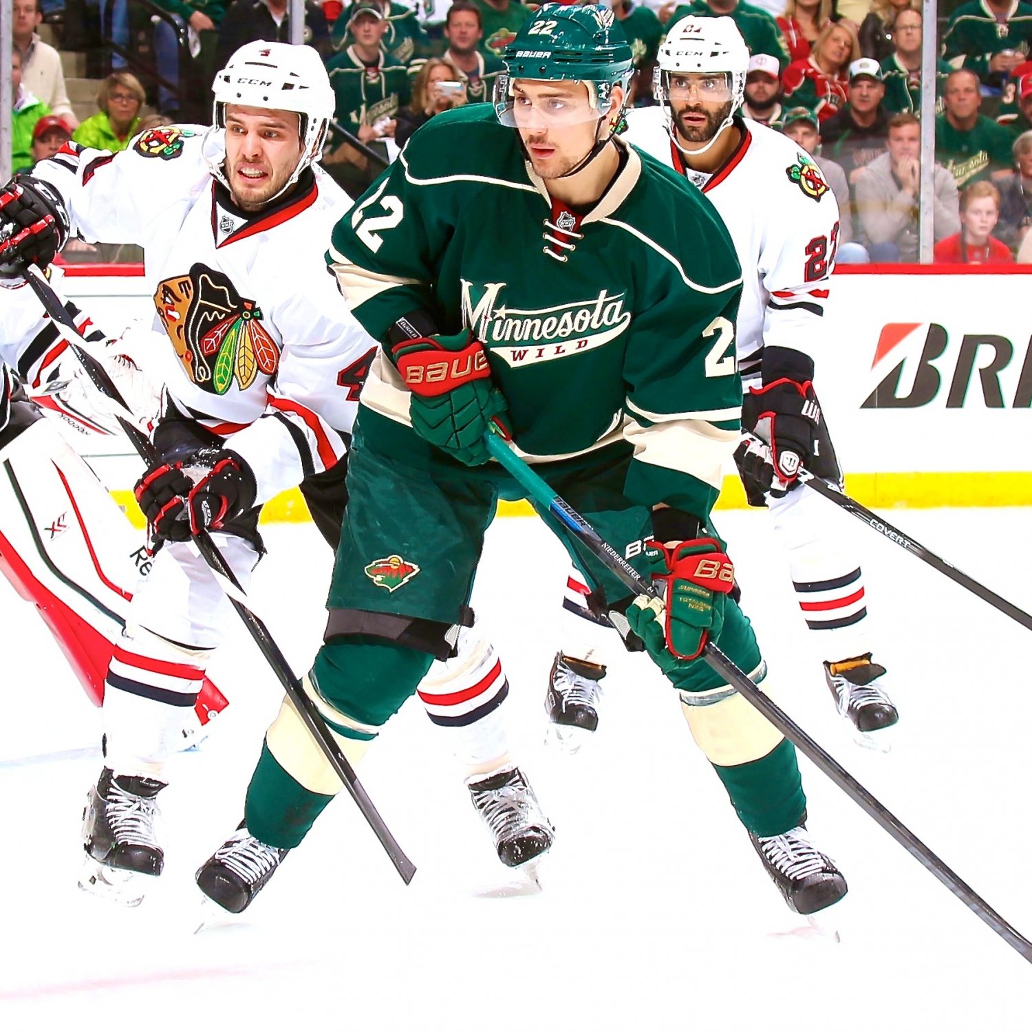 Chicago Blackhawks vs. Minnesota Wild Game 3 Live Score and Highlights
