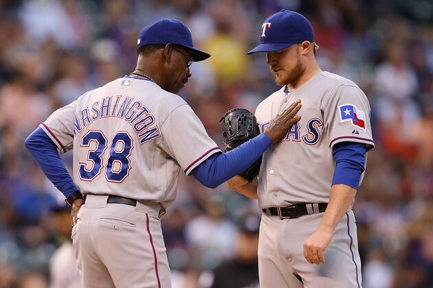 Rockies Cap Sweep of Rangers with 12-1 Rout
