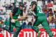 MOHALI, INDIA - MARCH 11: Gary Wilson (L) and Ed Joyce of Ireland batting during the 2011 ICC World Cup Group B match between Ireland and the West Indies at Punjab Cricket Association Stadium on March 11, 2011 in Mohali, India. (Photo by Graham Crouch/Getty Images)