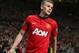 MANCHESTER, ENGLAND - MAY 06: James Wilson of Manchester United celebrates scoring the second goal during the Barclays Premier League match between Manchester United and Hull City at Old Trafford on May 6, 2014 in Manchester, England. (Photo by Alex Livesey/Getty Images)