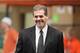 PHILADELPHIA , PA - OCTOBER 15: Ron Hextall of the Los Angeles Kings enters the Arena prior to his game against the Philadelphia Flyers on October 15, 2011 at the Wells Fargo Center in Philadelphia, Pennsylvania. (Photo by Len Redkoles/NHLI via Getty Images)