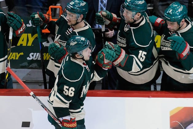 Erik Haula Continues to Play Huge Role for Minnesota Wild