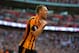 LONDON, ENGLAND - APRIL 13: David Meyler of Hull City celebrates scoring their fifth goal during the FA Cup with Budweiser semi-final match between Hull City and Sheffield United at Wembley Stadium on April 13, 2014 in London, England. (Photo by Shaun Botterill/Getty Images)