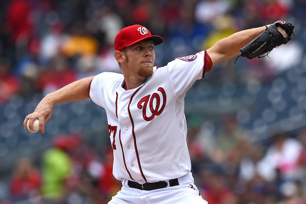 Strasburg Gets Win as Nats Top Dodgers 3-2