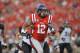 Mississippi receiver Donte Moncrief runs towards the end zone in the second quarter during an NCAA college football game in Oxford, Miss. (AP Photo/Austin McAfee)