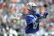 Duke's Will Haus is shown in action during an NCAA college Division I championship final lacrosse game against Syracuse on Monday, May 27, 2013, in Philadelphia. Duke won 16-10. (AP Photo/Michael Perez)
