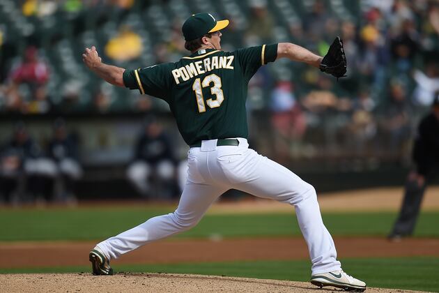 Pomeranz Shuts out M's in 2nd Game of DH