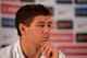 ST ALBANS, ENGLAND - NOVEMBER 18: Captain Steven Gerrard listens during England Press Conference at London Colney on November 18, 2013 in St Albans, England. (Photo by Christopher Lee/Getty Images)