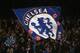 LONDON, ENGLAND - APRIL 30: A Chelsea flag is waved during the UEFA Champions League semi-final second leg match between Chelsea and Club Atletico de Madrid at Stamford Bridge on April 30, 2014 in London, England. (Photo by Clive Rose/Getty Images)