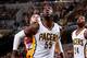 INDIANAPOLIS, Indiana - MAY 7: Roy Hibbert #55 of the Indiana Pacers battles for position against Marcin Gortat #4 of the Washington Wizards during Game Two of the Eastern Conference Semifinals on May 7, 2014 at Bankers Life Fieldhouse in Indianapolis, Indiana. NOTE TO USER: User expressly acknowledges and agrees that, by downloading and/or using this photograph, user is consenting to the terms and conditions of the Getty Images License Agreement. Mandatory Copyright Notice: Copyright 2014 NBAE (Photo by Gary Dineen/NBAE via Getty Images)