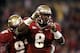 CHARLOTTE, NC - DECEMBER 01: Timmy Jernigan #8 of the Florida State Seminoles reacts after a sack against the Georgia Tech Yellow Jackets during the 2012 ACC Championship game at Bank of America Stadium on December 1, 2012 in Charlotte, North Carolina. (Photo by Streeter Lecka/Getty Images)