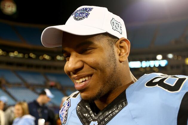 Eric Ebron on the Tonight Show