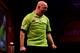LONDON, ENGLAND - JANUARY 01: Michael van Gerwen of The Netherlands celebrates after winning a set during the final of the Ladbrokes.com World Darts Championships at Alexandra Palace on January 1, 2014 in London, England. (Photo by Ben Hoskins/Getty Images)