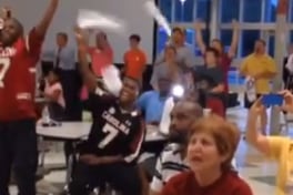 Video: Jadeveon Clowney's High School Erupts When He's Drafted No. 1