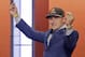 Texas A&M quarterback Johnny Manziel reacts after being selected by the Cleveland Browns as the 22nd pick in the first round of the 2014 NFL Draft, Thursday, May 8, 2014, in New York. (AP Photo/Frank Franklin II)