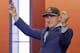 Texas A&M quarterback Johnny Manziel reacts after being selected by the Cleveland Browns as the 22nd pick in the first round of the 2014 NFL Draft, Thursday, May 8, 2014, in New York. (AP Photo/Frank Franklin II)