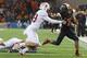 Oregon State's Brandin Cooks (7) runs against Stanford's Ed Reynolds (29) during the second half of an NCAA college football game in Corvallis, Ore., Saturday Oct. 26, 2013. Stanford beat Oregon State 20-12. (AP Photo/Greg Wahl-Stephens)