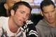 UFC mixed martial arts fighter Chael Sonnen, left, during a news conference in San Francisco, Thursday, Aug. 5, 2010. (AP Photo/Jeff Chiu)