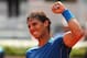 MADRID, SPAIN - MAY 08: Rafael Nadal of Spain celebrates his straight sets victory against Jarkko Nieminen of Finland in their third round match during day six of the Mutua Madrid Open tennis tournament at the Caja Magica on May 8, 2014 in Madrid, Spain. (Photo by Clive Brunskill/Getty Images)