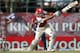 Kings XI Punjab's Gurkeerat Singh is bowled out during an Indian Premier league cricket match against Delhi Daredevils in Dharmsala, India, Saturday, May 19, 2012. (AP Photo)