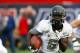 Oregon running back De'Anthony Thomas (6) during the first half of an NCAA football game against Arizona, Saturday, Nov. 23, 2013, in Tucson, Ariz. (AP Photo/Rick Scuteri)