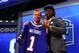 NEW YORK, NY - MAY 08: Sammy Watkins of the Clemson Tigers poses with NFL Commissioner Roger Goodell after he was picked #4 overall by the Buffalo Bills during the first round of the 2014 NFL Draft at Radio City Music Hall on May 8, 2014 in New York City. (Photo by Elsa/Getty Images)