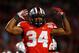 Ohio State running back Carlos Hyde will compete in a crowded 49ers backfield.