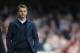 Tottenham's manager Tim Sherwood watches his team play from the technical area during their English Premier League soccer match between West Ham United and Tottenham Hotspur at the Boleyn stadium in London Saturday, May 3 2014. (AP Photo/Alastair Grant)