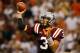 ATLANTA, GA - SEPTEMBER 26: Logan Thomas #3 of the Virginia Tech Hokies passes against the Georgia Tech Yellow Jackets at Bobby Dodd Stadium on September 26, 2013 in Atlanta, Georgia. (Photo by Kevin C. Cox/Getty Images)