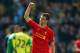 NORWICH, ENGLAND - APRIL 20: Jon Flanagan of Liverpool celebrates victory at the final whistle during the Barclays Premier League match between Norwich City and Liverpool at Carrow Road on April 20, 2014 in Norwich, England. (Photo by Jamie McDonald/Getty Images)
