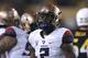 Arizona linebacker Marquis Flowers (2) during the first half of an NCAA football game against Arizona State, Saturday, Nov. 30, 2013, in Tempe, Ariz. (AP Photo/Rick Scuteri)