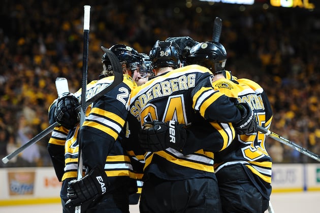 Video: Bruins Score Twice in 32 Seconds